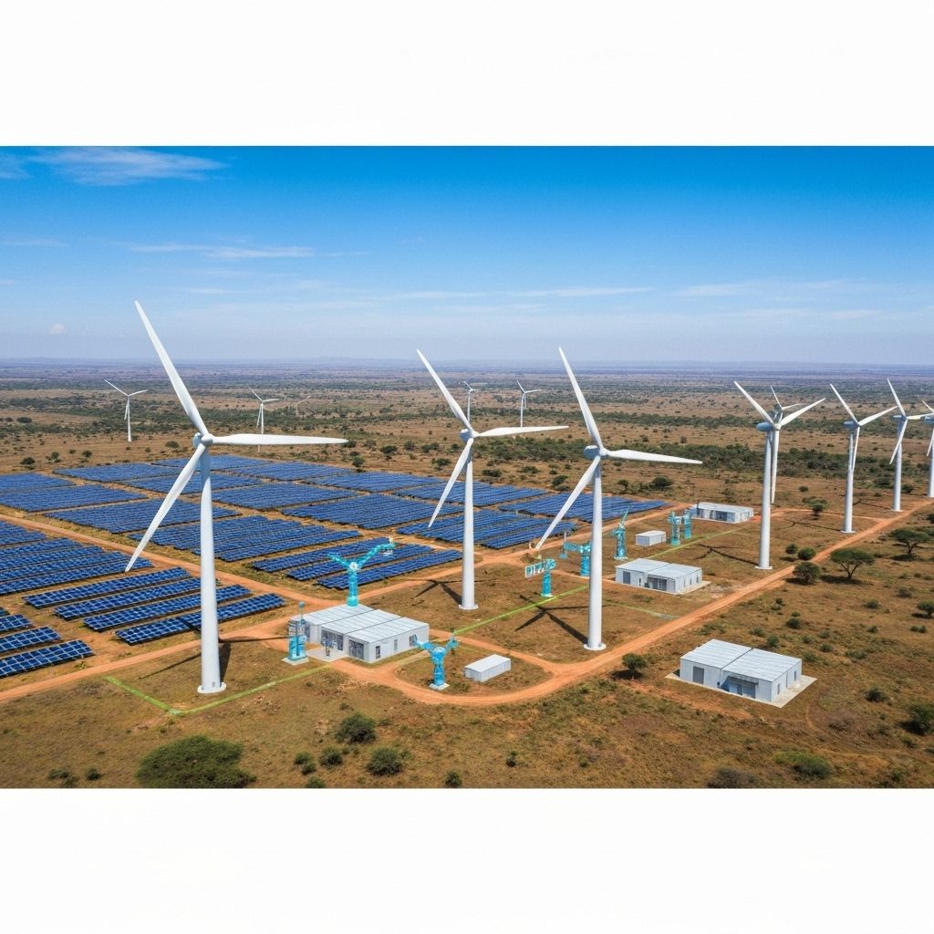 Clean Energy & Sustainability illustration